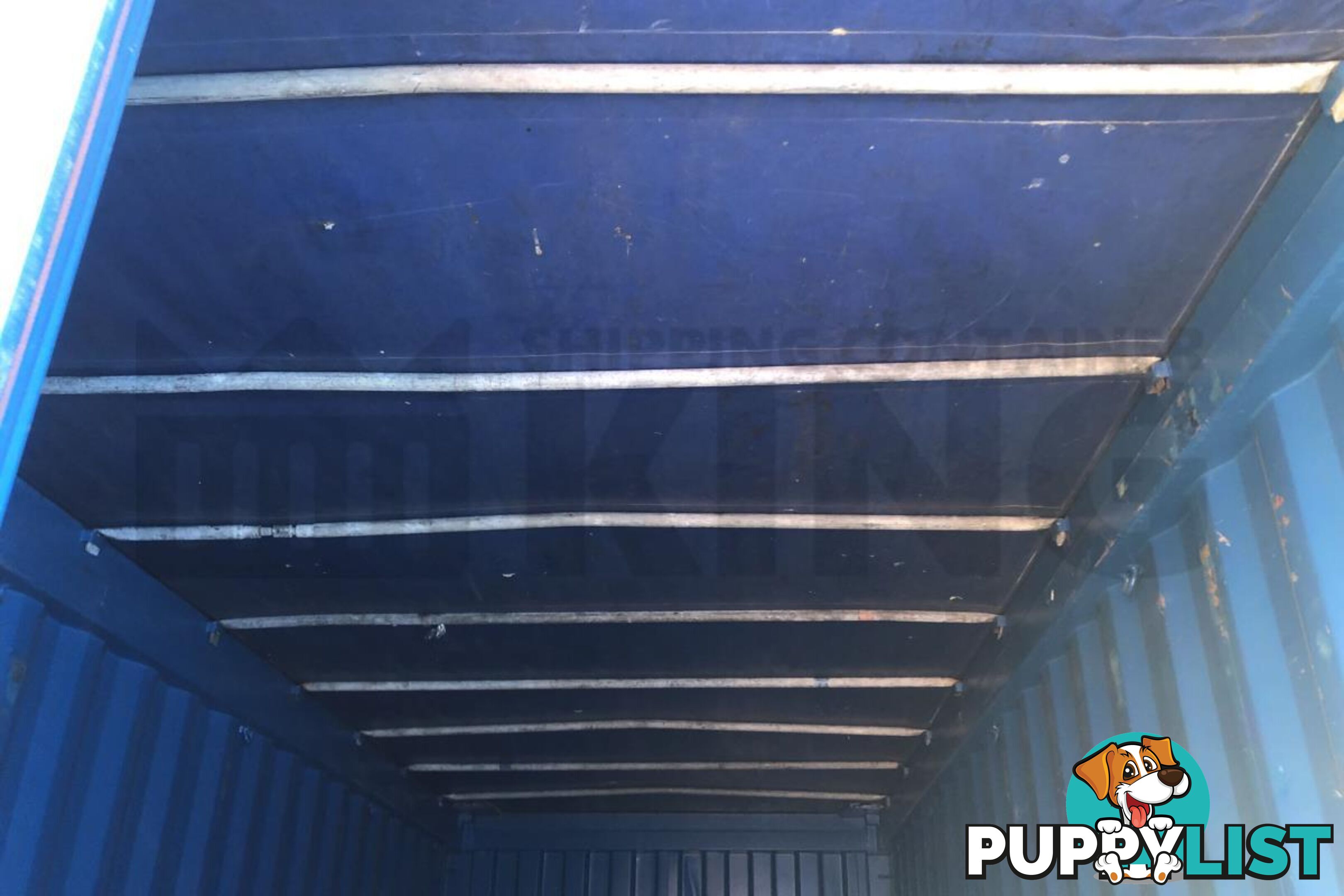 20' HIGH CUBE OPEN TOP SHIPPING CONTAINER (TARP AND BOWS) - in Brisbane