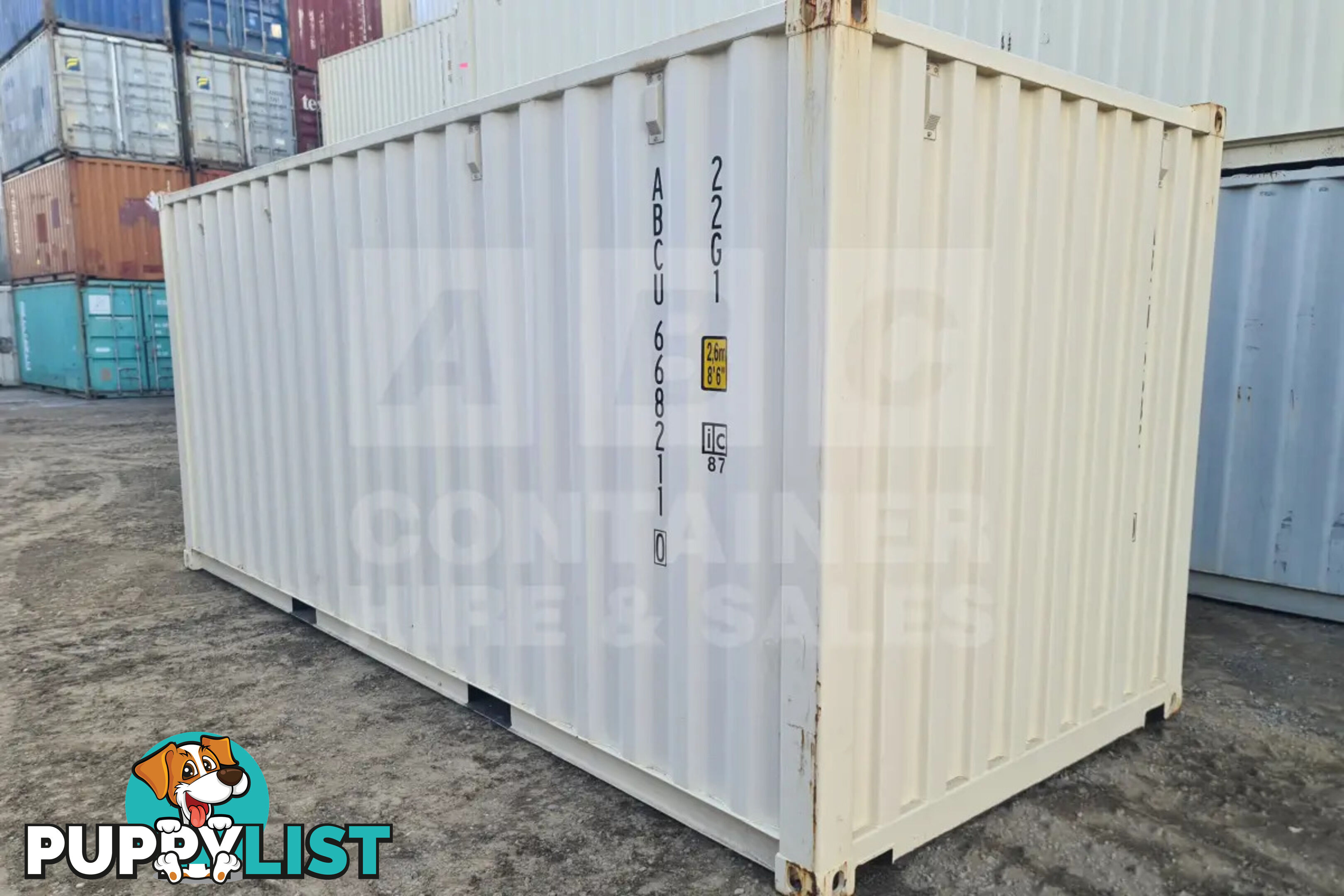 20' STANDARD HEIGHT SHIPPING CONTAINER