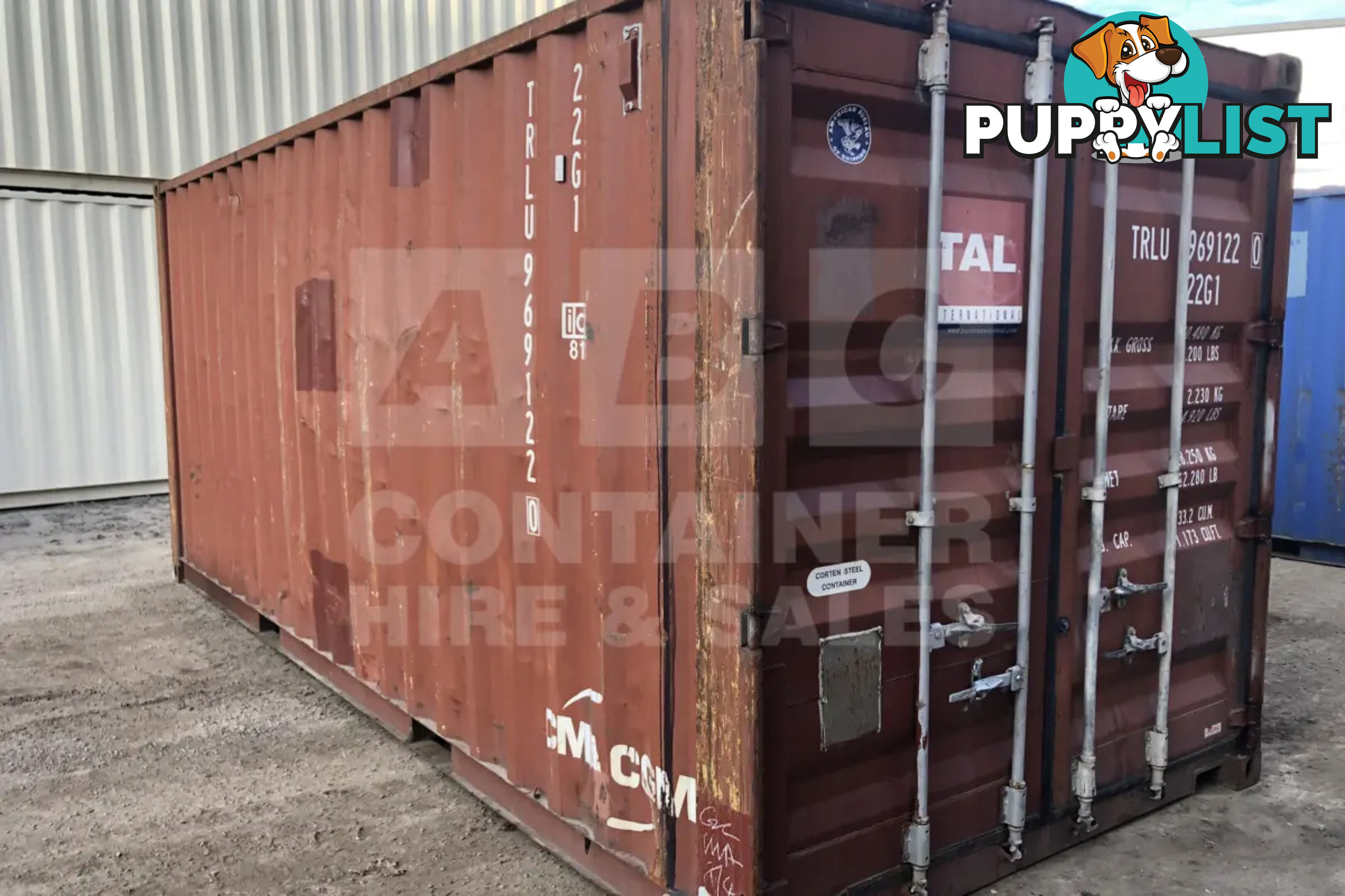 20' STANDARD HEIGHT SHIPPING CONTAINER
