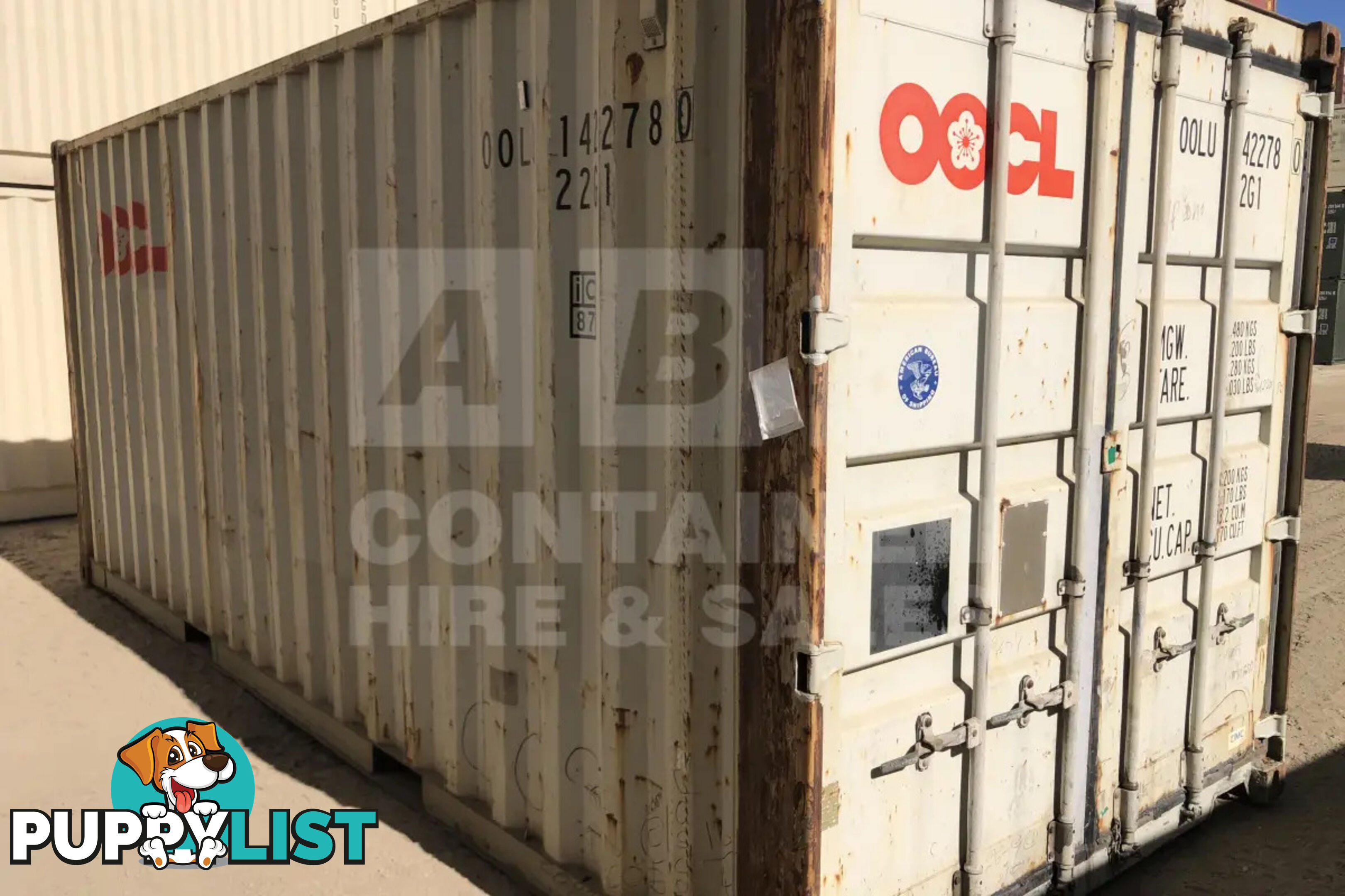 20' STANDARD HEIGHT SHIPPING CONTAINER