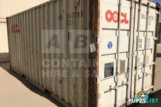 20' STANDARD HEIGHT SHIPPING CONTAINER