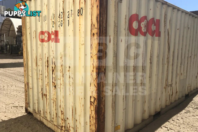 20' STANDARD HEIGHT SHIPPING CONTAINER