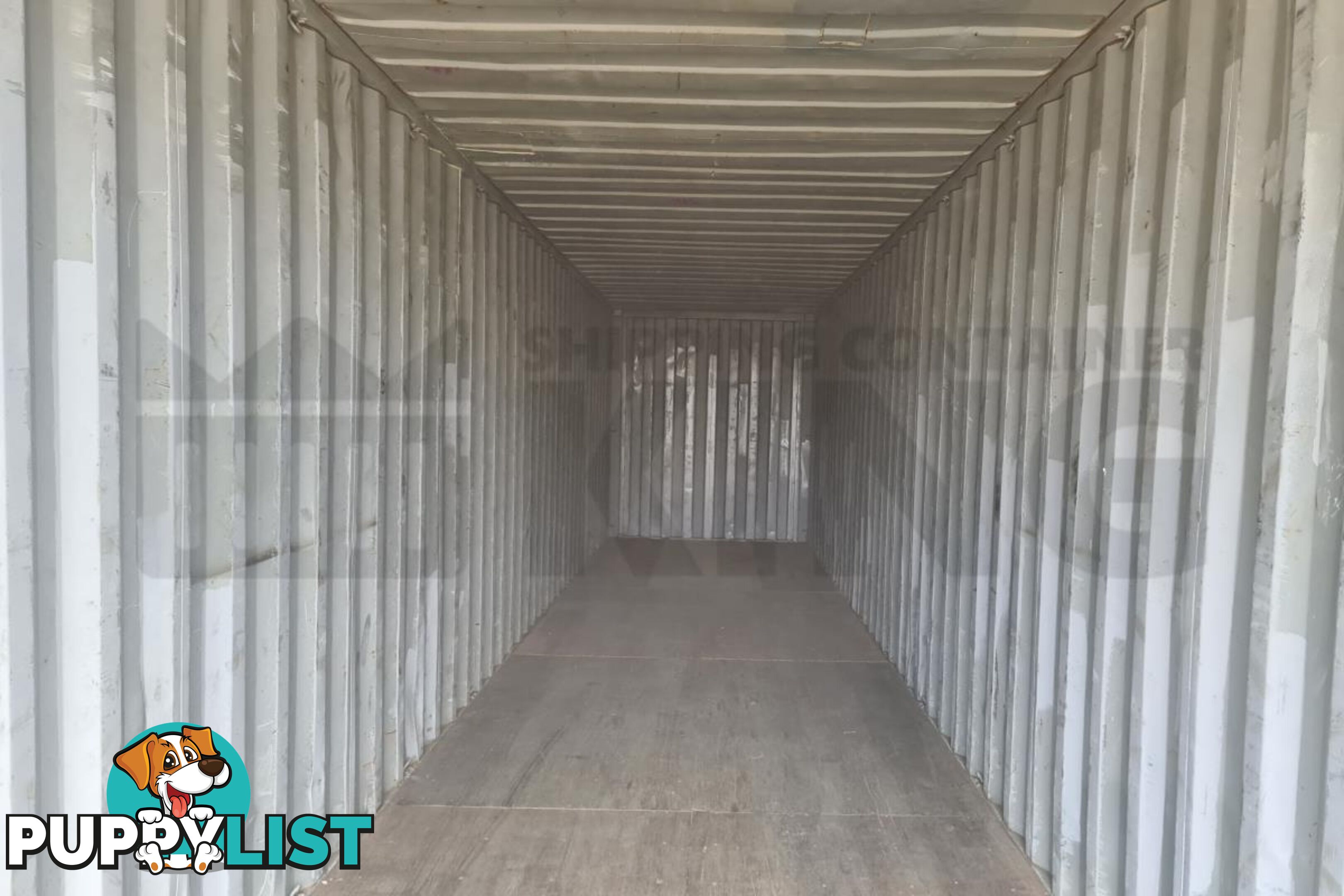 40' HIGH CUBE SHIPPING CONTAINER - in Emerald