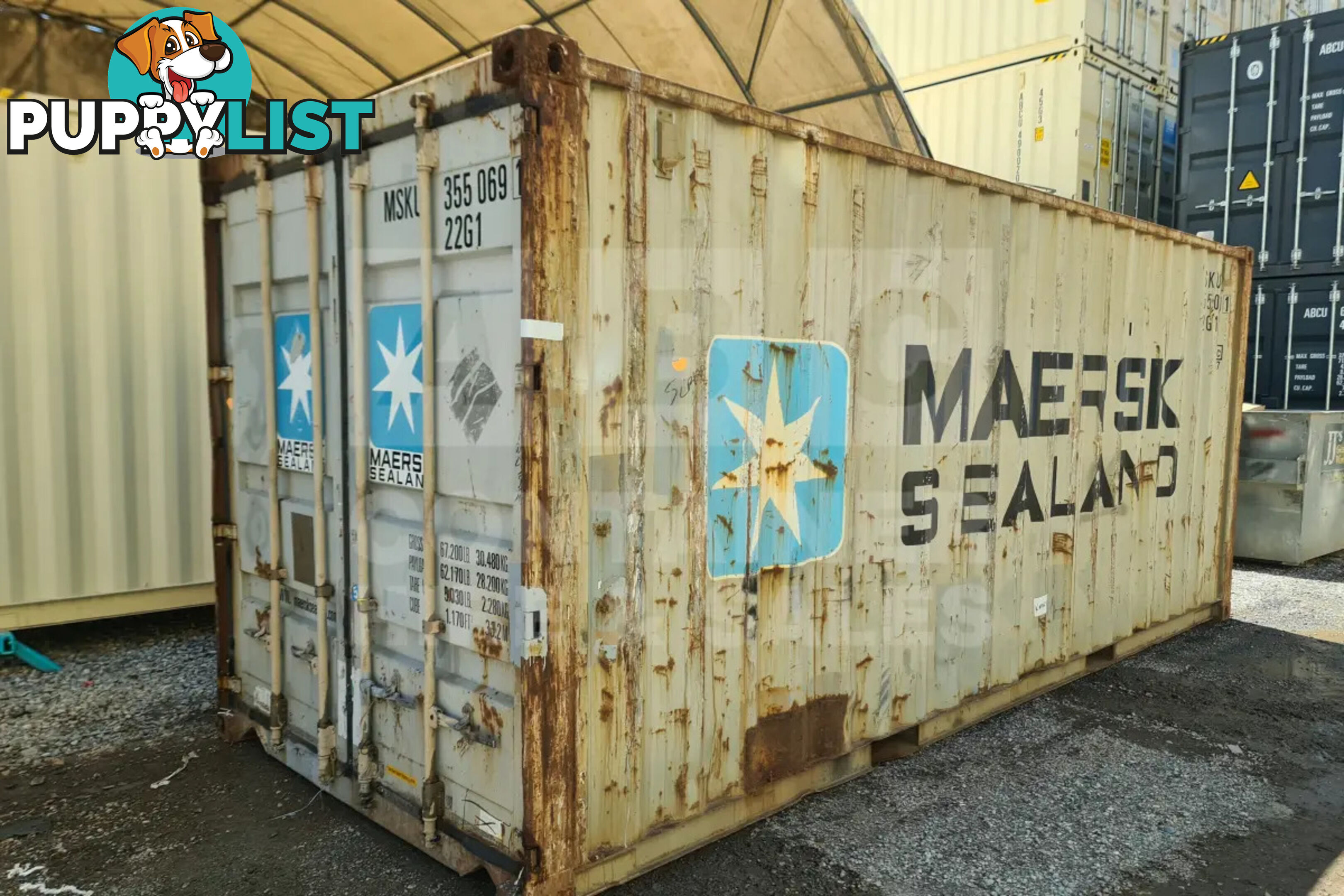 20' STANDARD HEIGHT SHIPPING CONTAINER