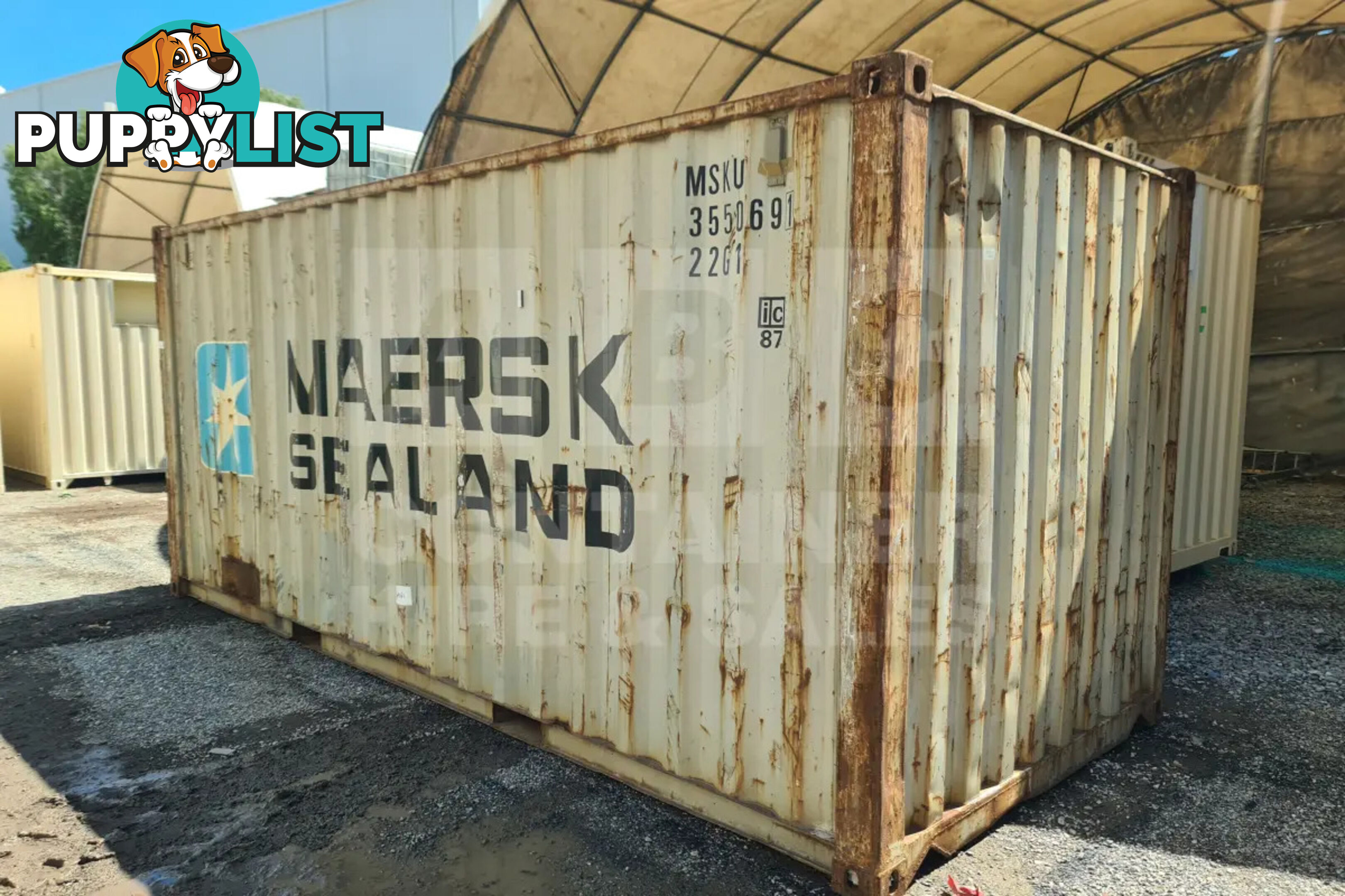 20' STANDARD HEIGHT SHIPPING CONTAINER