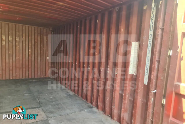 20' STANDARD HEIGHT SHIPPING CONTAINER
