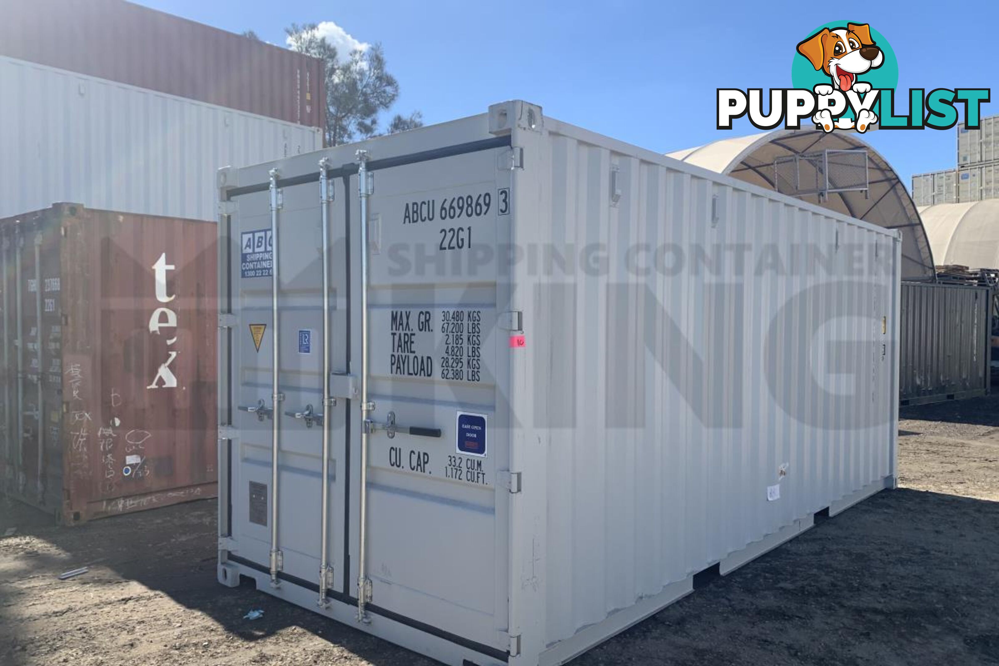 20' STANDARD HEIGHT SHIPPING CONTAINER - in Rockhampton