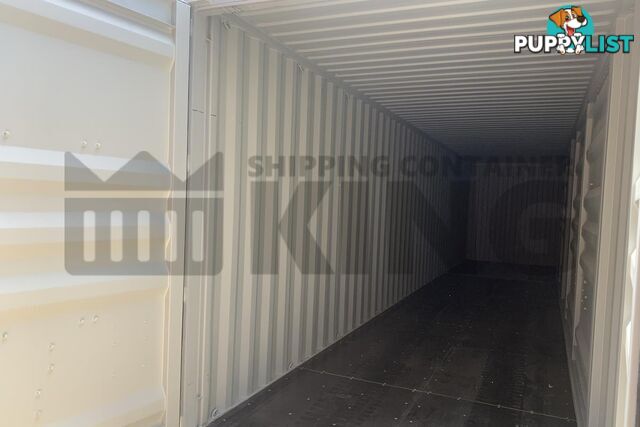 40' HIGH CUBE PARTIAL SIDE OPENING SHIPPING CONTAINER (2 SETS OF SIDE OPENING DOORS)