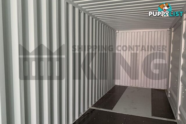 40' HIGH CUBE PARTIAL SIDE OPENING SHIPPING CONTAINER (2 SETS OF SIDE OPENING DOORS)