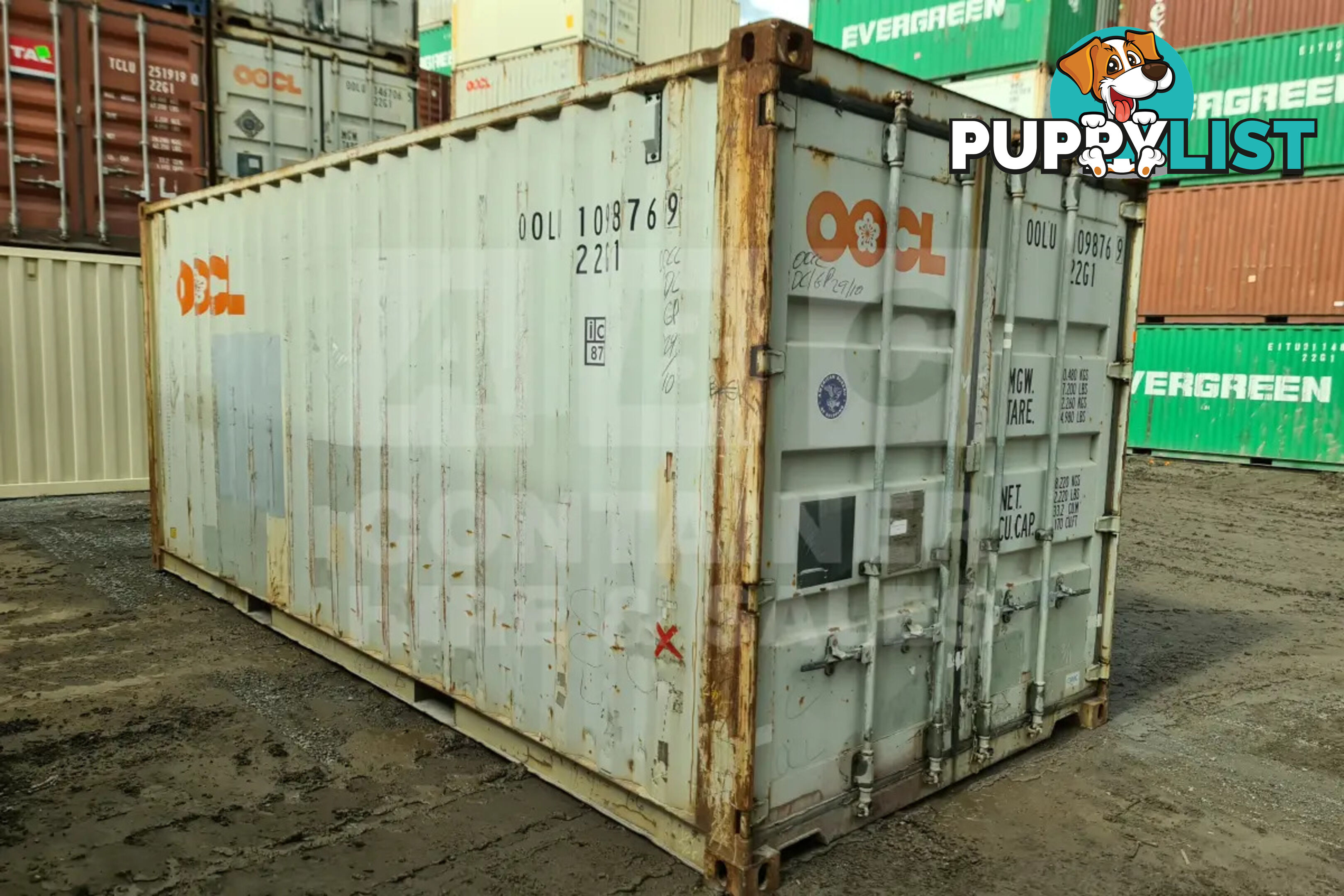 20' STANDARD HEIGHT SHIPPING CONTAINER