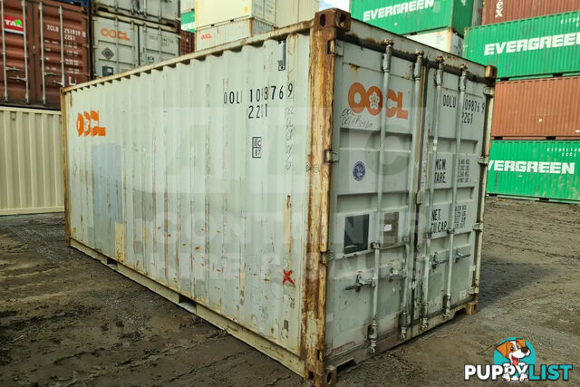 20' STANDARD HEIGHT SHIPPING CONTAINER