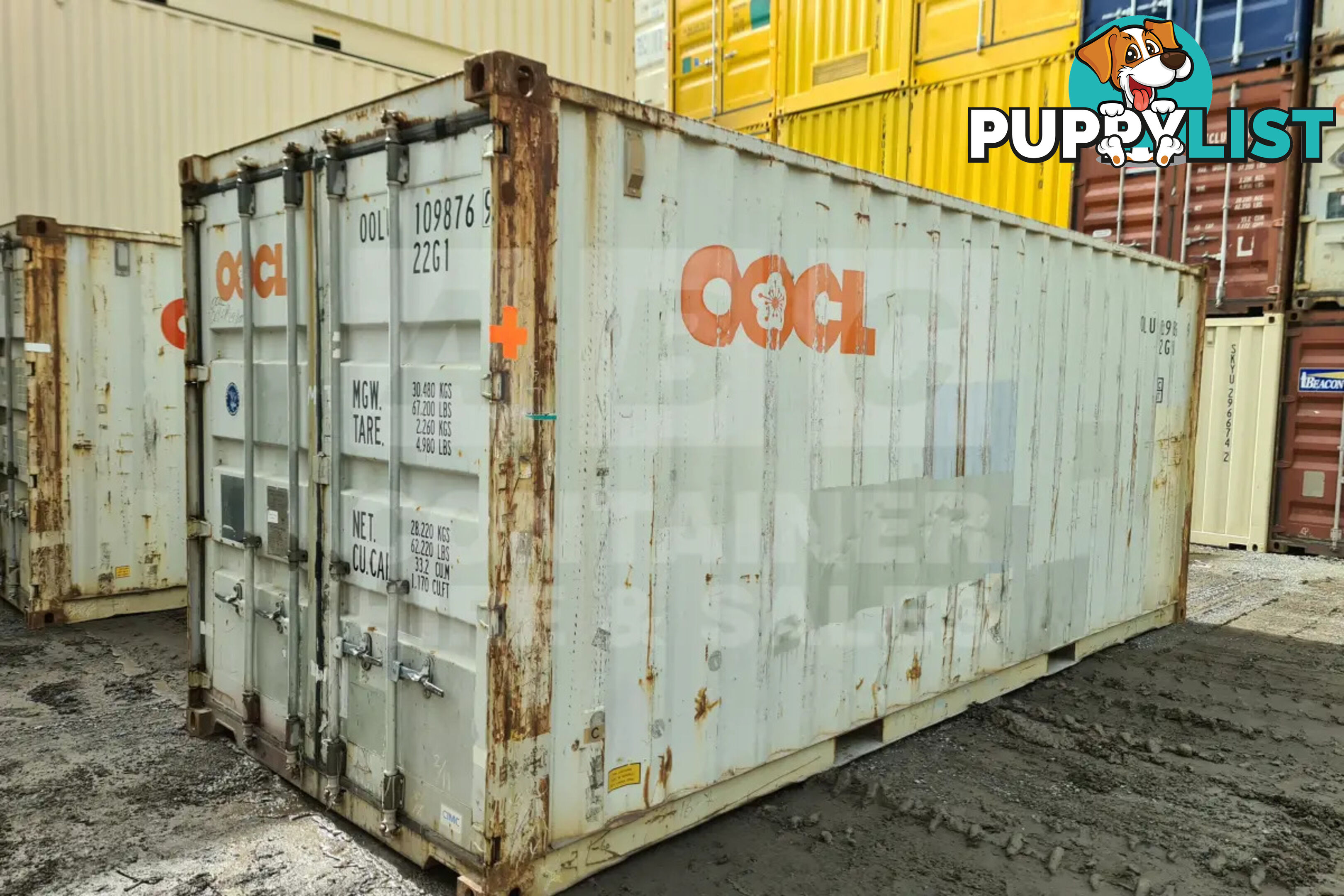 20' STANDARD HEIGHT SHIPPING CONTAINER