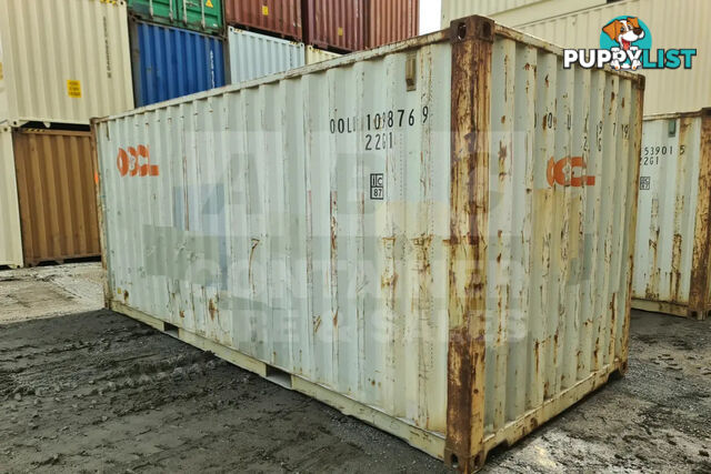 20' STANDARD HEIGHT SHIPPING CONTAINER