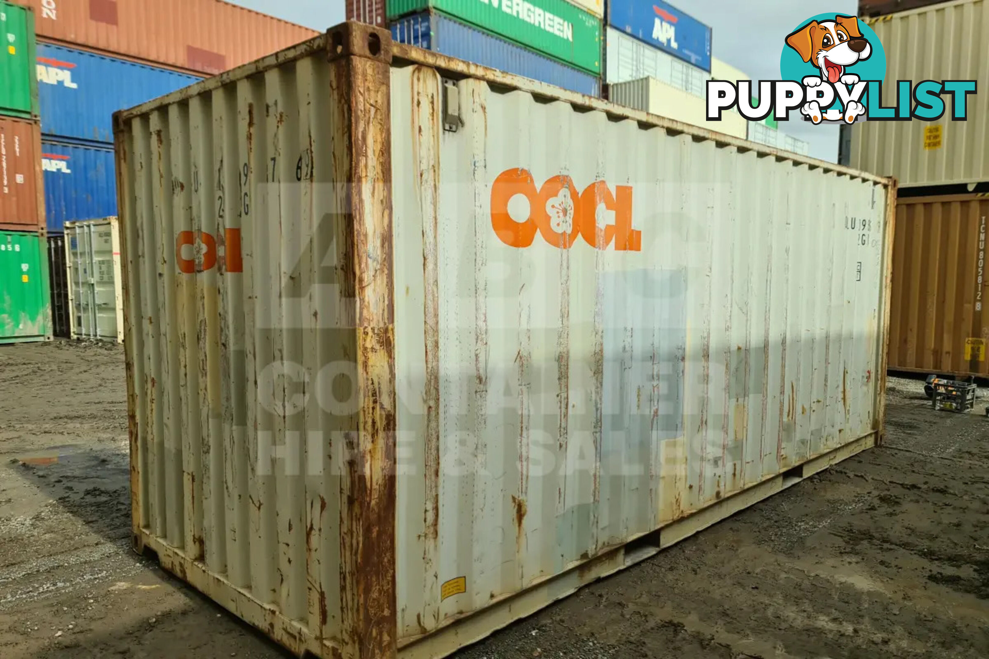 20' STANDARD HEIGHT SHIPPING CONTAINER