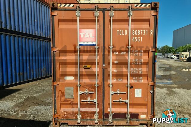 40' HIGH CUBE SHIPPING CONTAINER