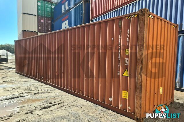 40' HIGH CUBE SHIPPING CONTAINER