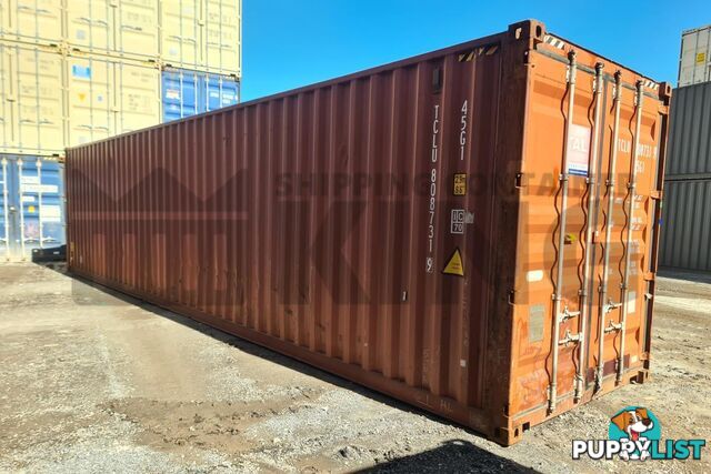 40' HIGH CUBE SHIPPING CONTAINER