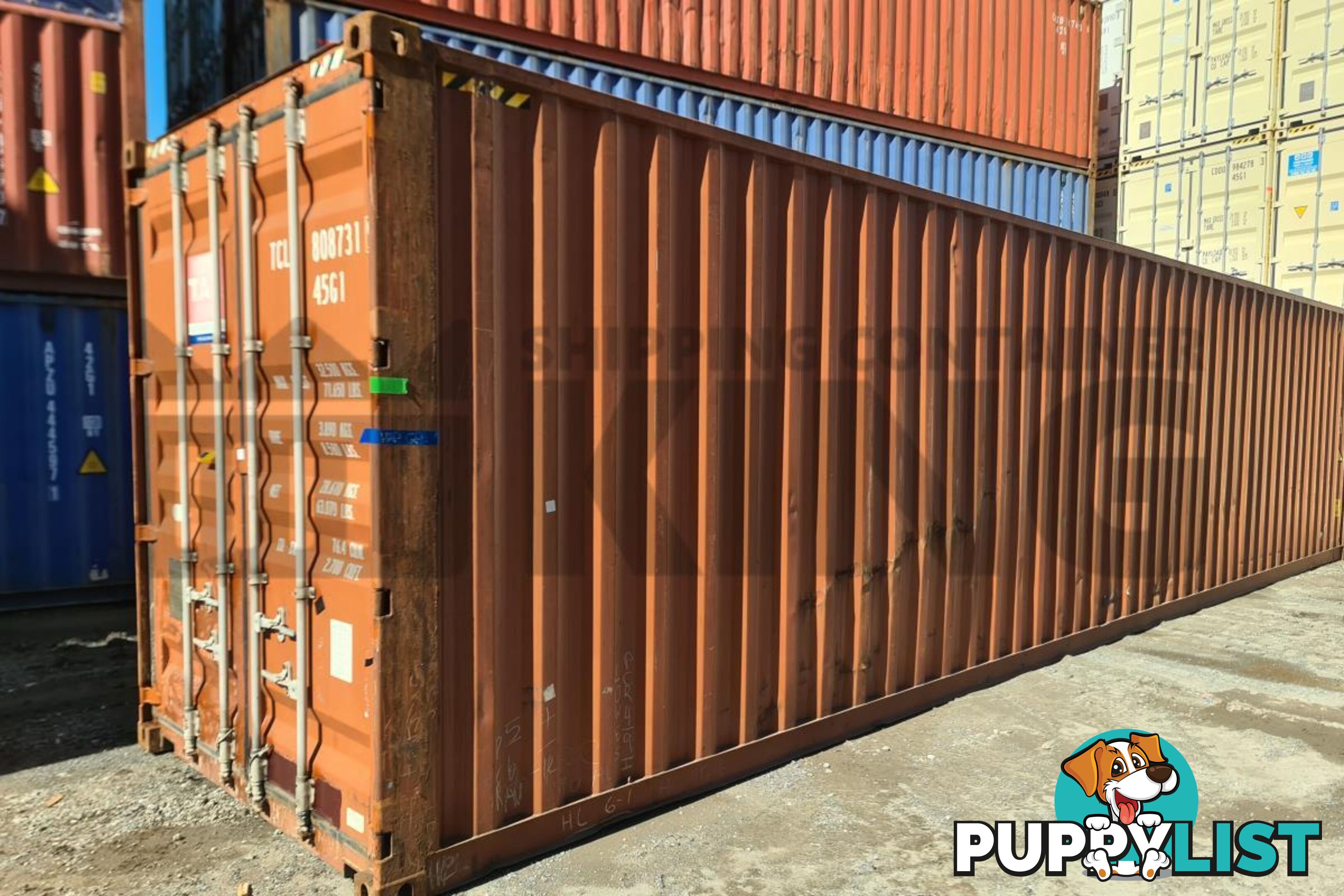 40' HIGH CUBE SHIPPING CONTAINER