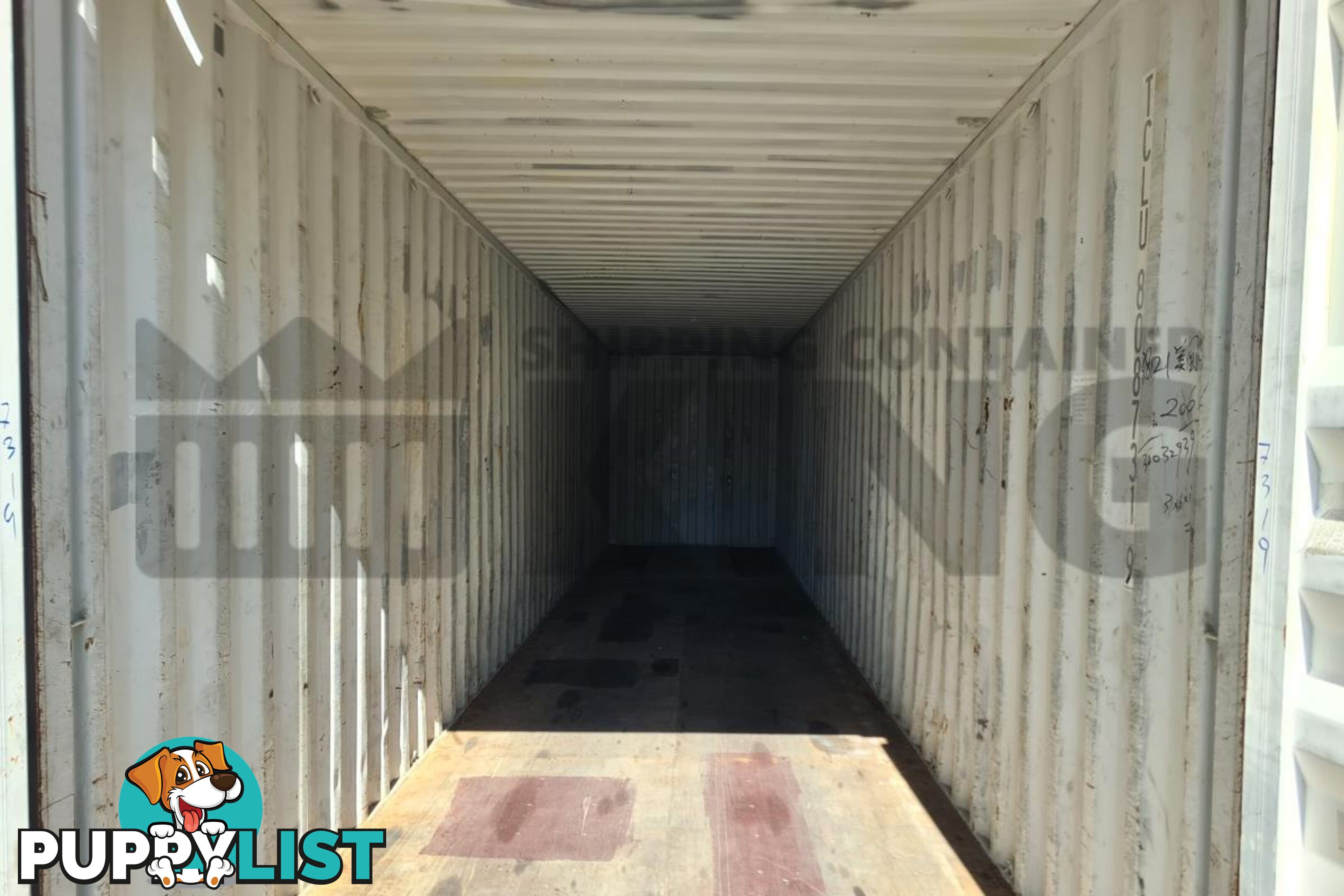 40' HIGH CUBE SHIPPING CONTAINER