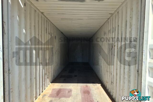 40' HIGH CUBE SHIPPING CONTAINER