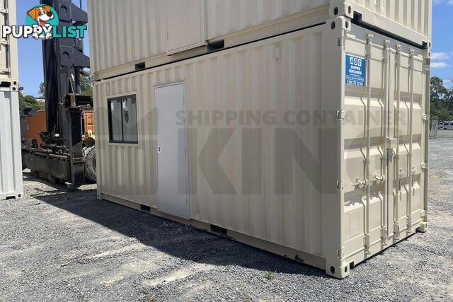 20' SHIPPING CONTAINER OFFICE "BUDGET BARRY" (BUDGET) - in Brisbane