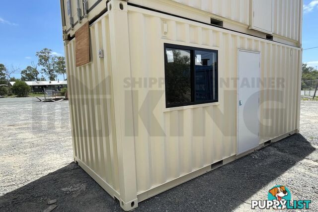 20' SHIPPING CONTAINER OFFICE "BUDGET BARRY" (BUDGET) - in Brisbane