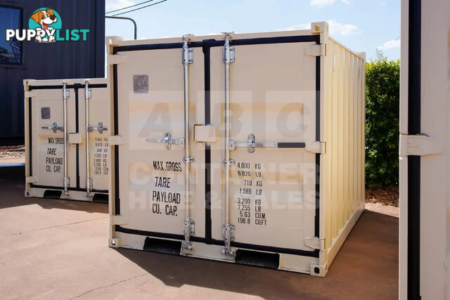 7' MINI CUBE SHIPPING CONTAINER