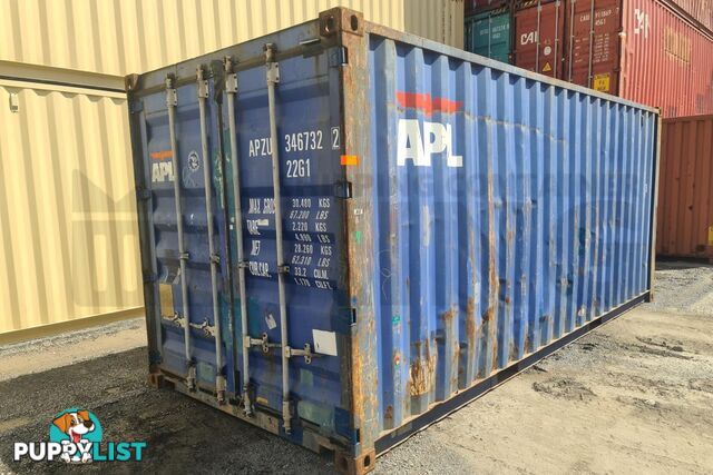 20' STANDARD HEIGHT SHIPPING CONTAINER - in Brisbane