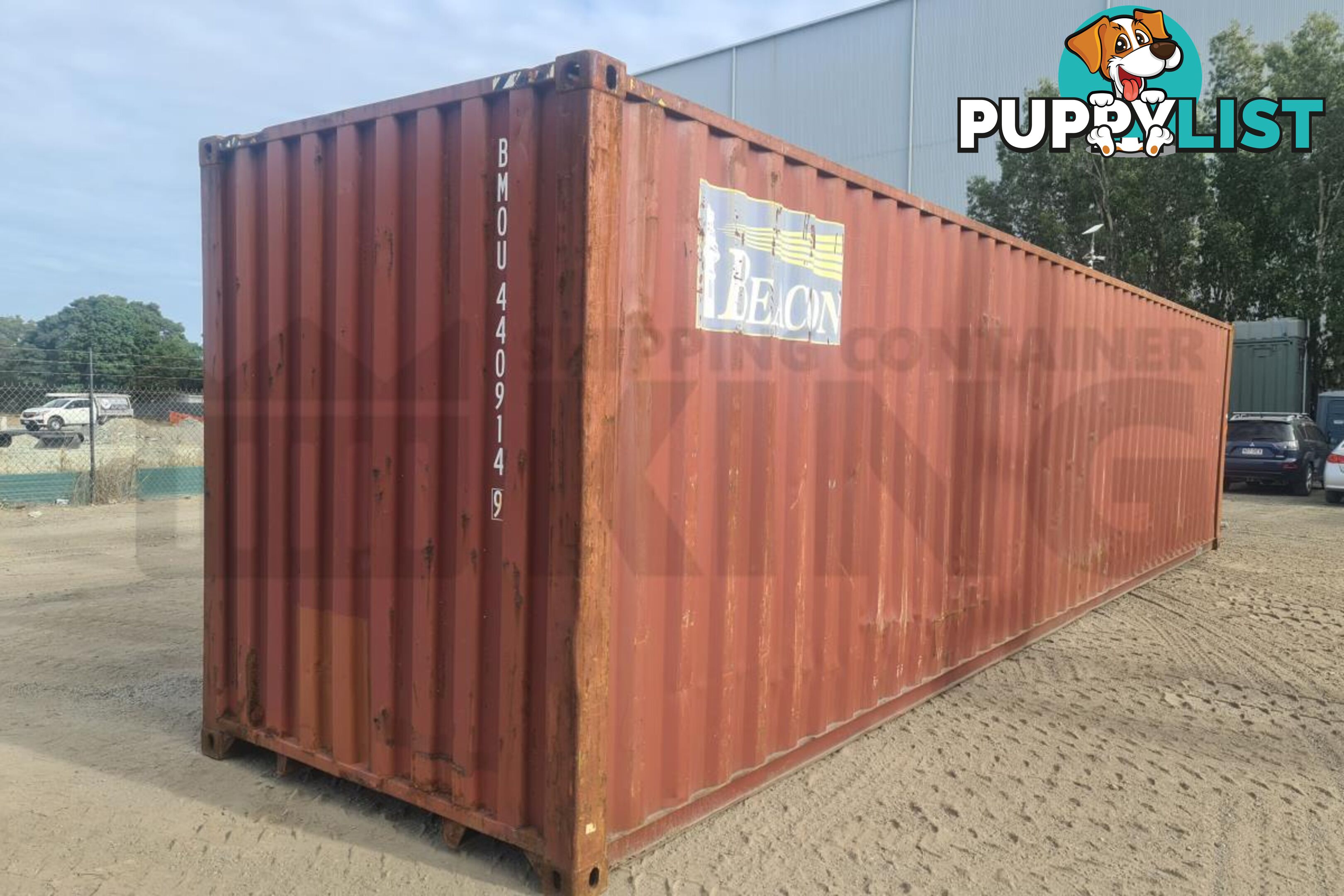 40' HIGH CUBE SHIPPING CONTAINER - in MacKay