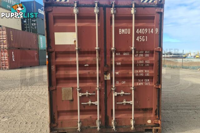 40' HIGH CUBE SHIPPING CONTAINER - in MacKay