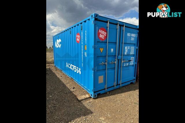 20' STANDARD HEIGHT SHIPPING CONTAINER