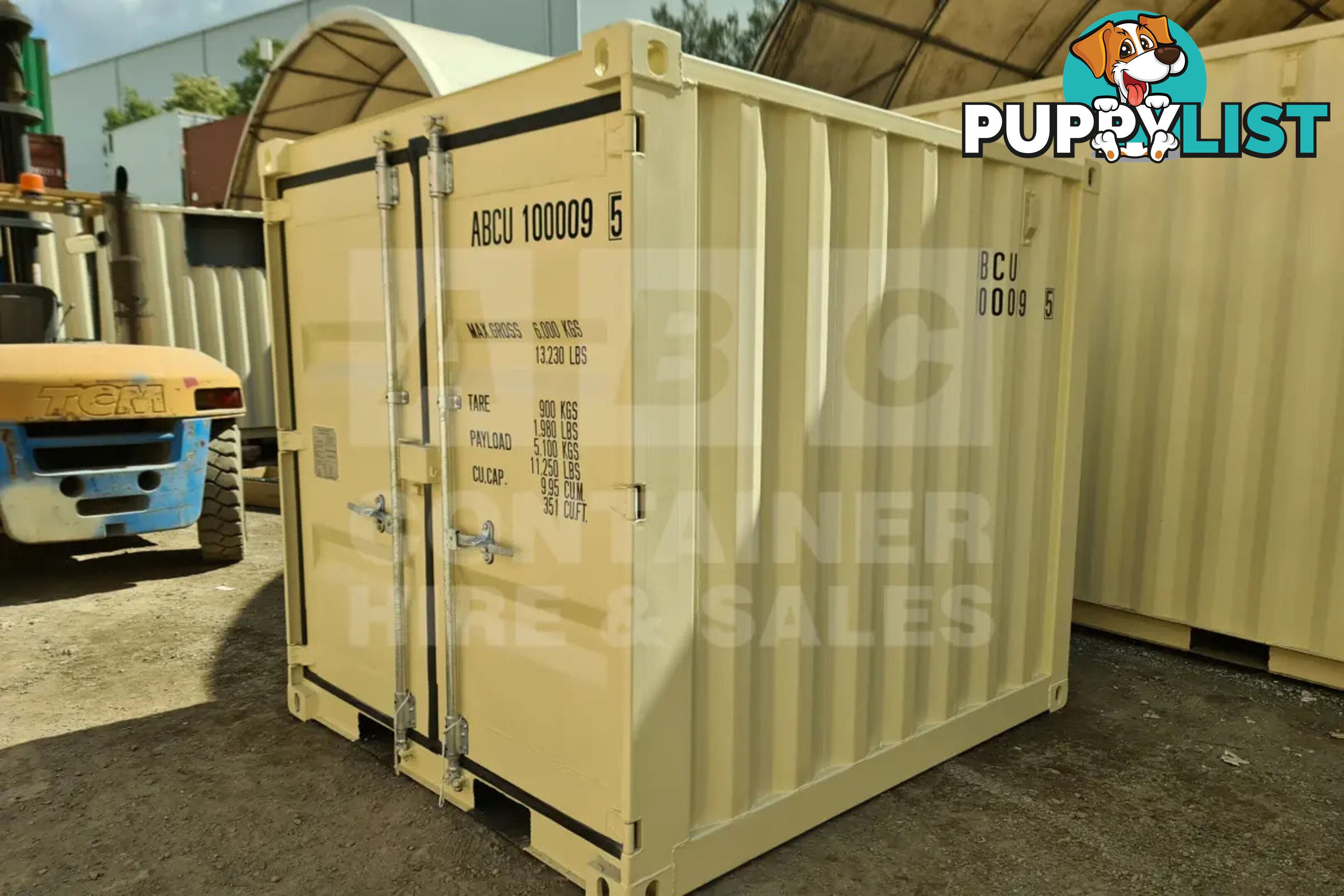 6' SHIPPING CONTAINER (FACTORY BUILT)