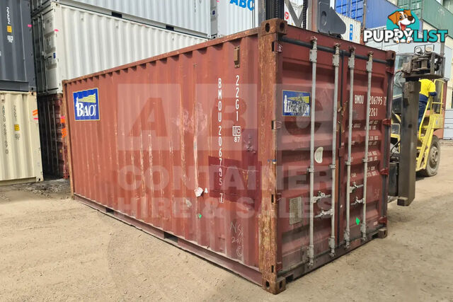20' STANDARD HEIGHT SHIPPING CONTAINER