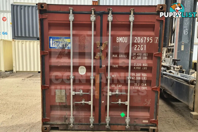20' STANDARD HEIGHT SHIPPING CONTAINER