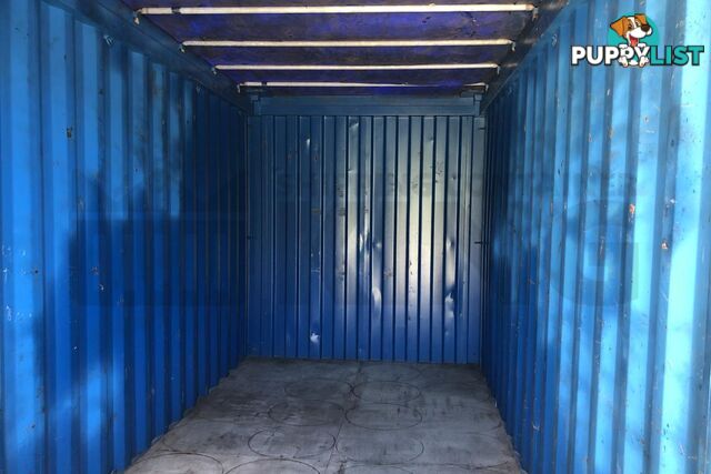 20' HIGH CUBE OPEN TOP SHIPPING CONTAINER (TARP AND BOWS) - in Brisbane