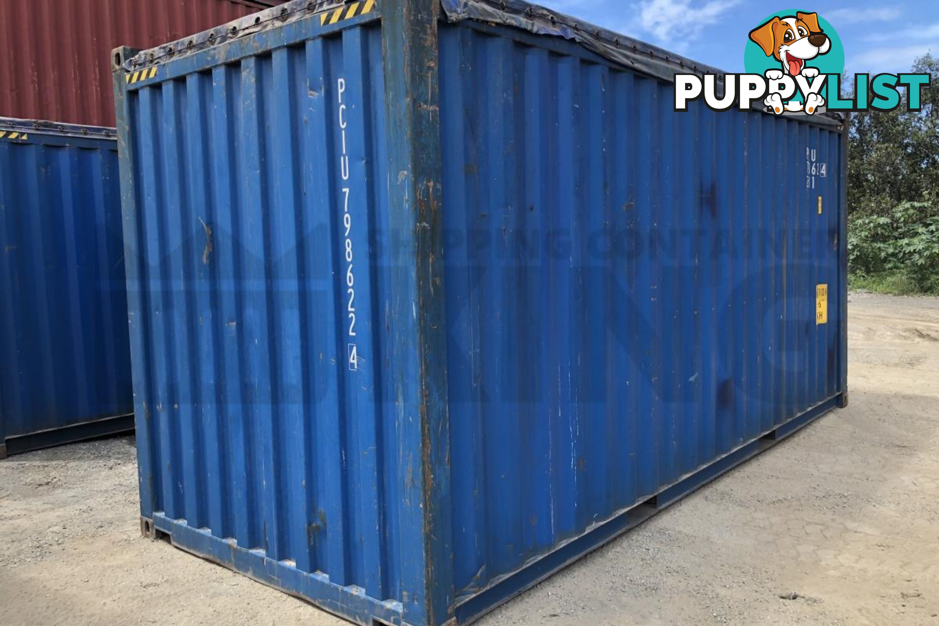 20' HIGH CUBE OPEN TOP SHIPPING CONTAINER (TARP AND BOWS) - in Brisbane