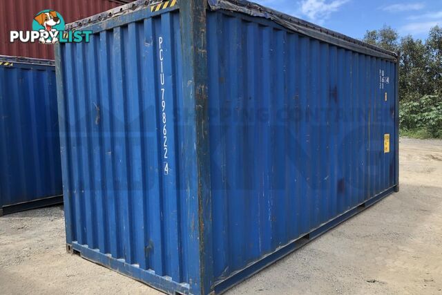 20' HIGH CUBE OPEN TOP SHIPPING CONTAINER (TARP AND BOWS) - in Brisbane