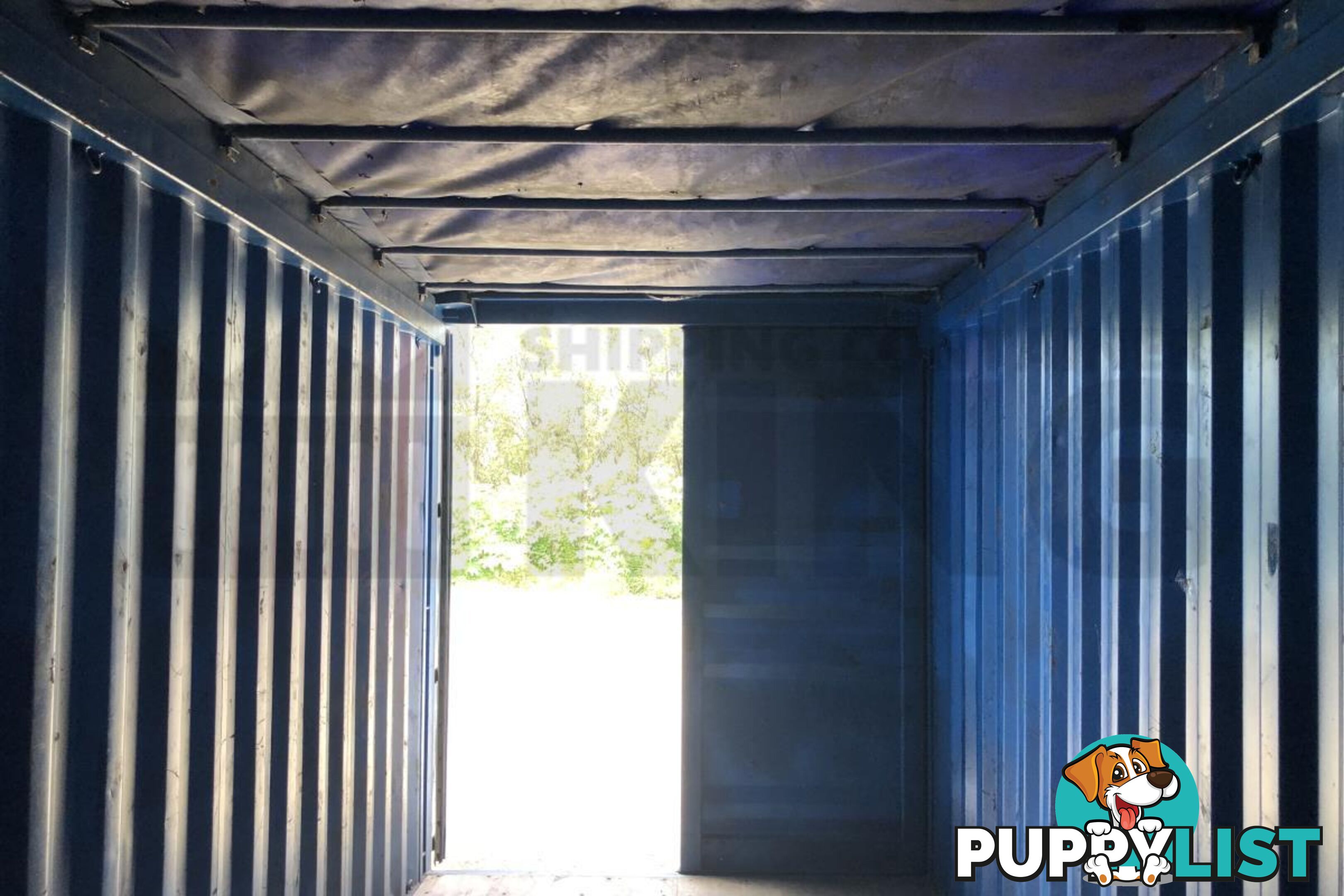 20' HIGH CUBE OPEN TOP SHIPPING CONTAINER (TARP AND BOWS) - in Brisbane