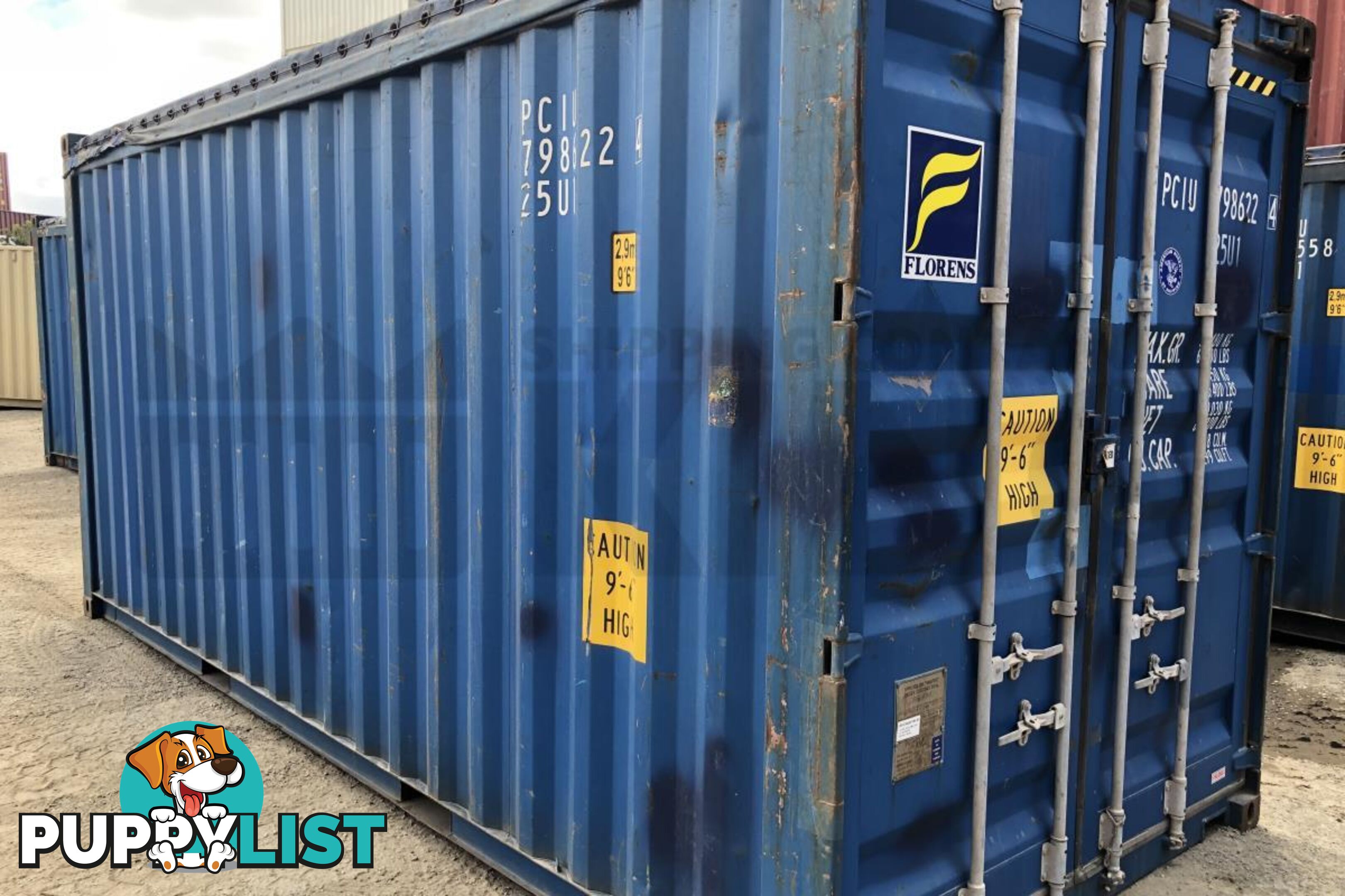 20' HIGH CUBE OPEN TOP SHIPPING CONTAINER (TARP AND BOWS) - in Brisbane