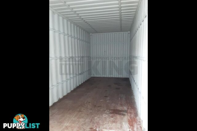 20' HIGH CUBE SHIPPING CONTAINER (WITH TIE RAILS) - in Brisbane