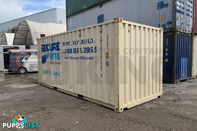 20' STANDARD HEIGHT SHIPPING CONTAINER - in Brisbane