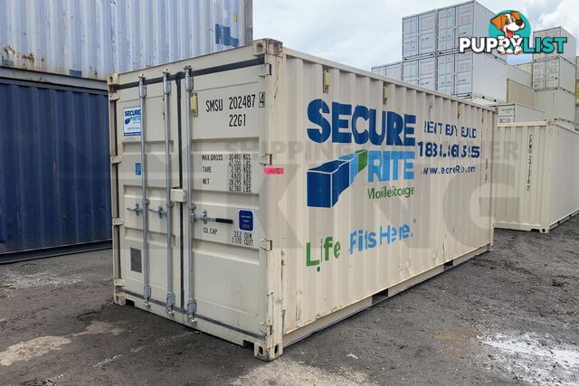 20' STANDARD HEIGHT SHIPPING CONTAINER - in Brisbane