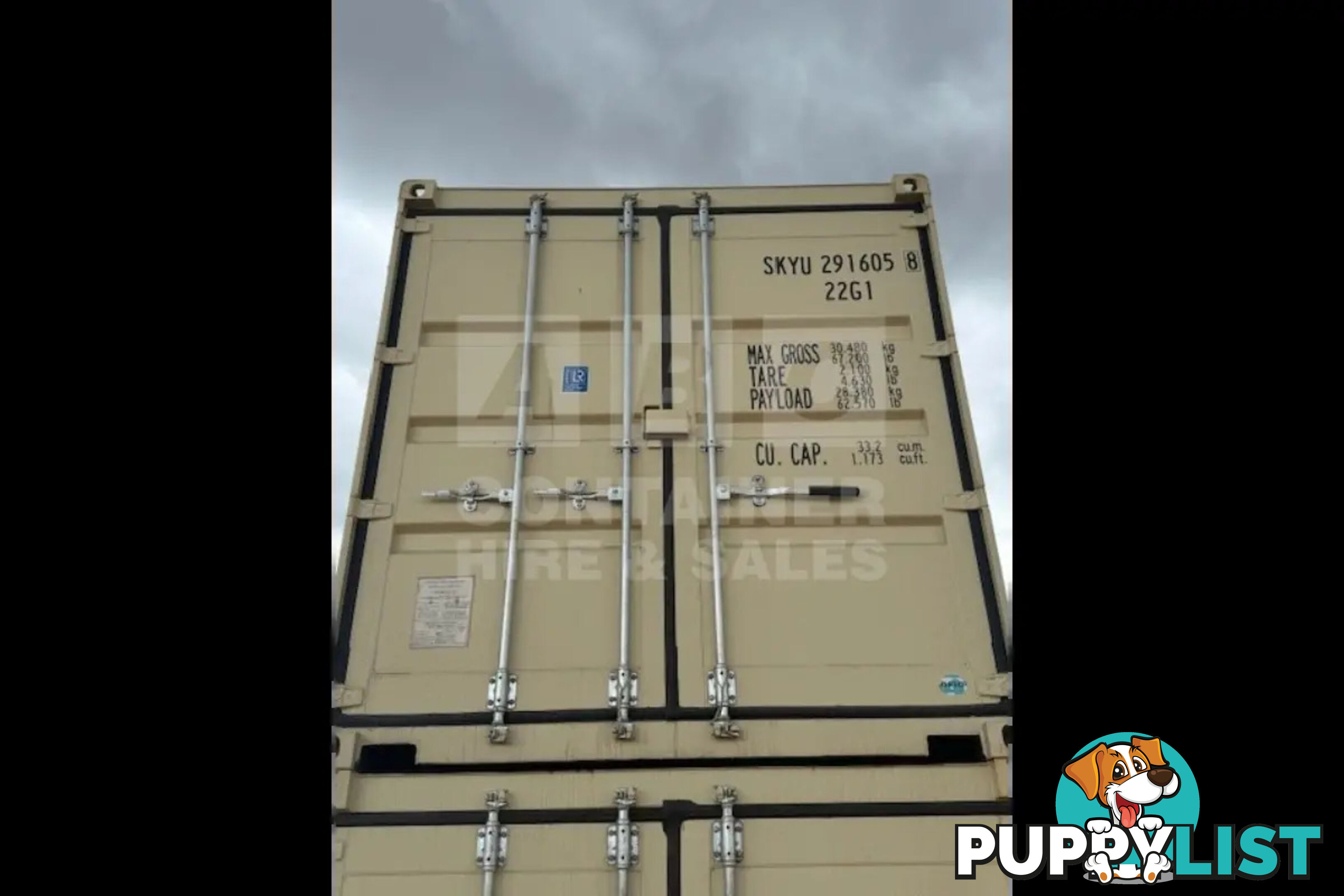 20' STANDARD HEIGHT SHIPPING CONTAINER