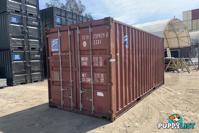 20' STANDARD HEIGHT SHIPPING CONTAINER - in Brisbane