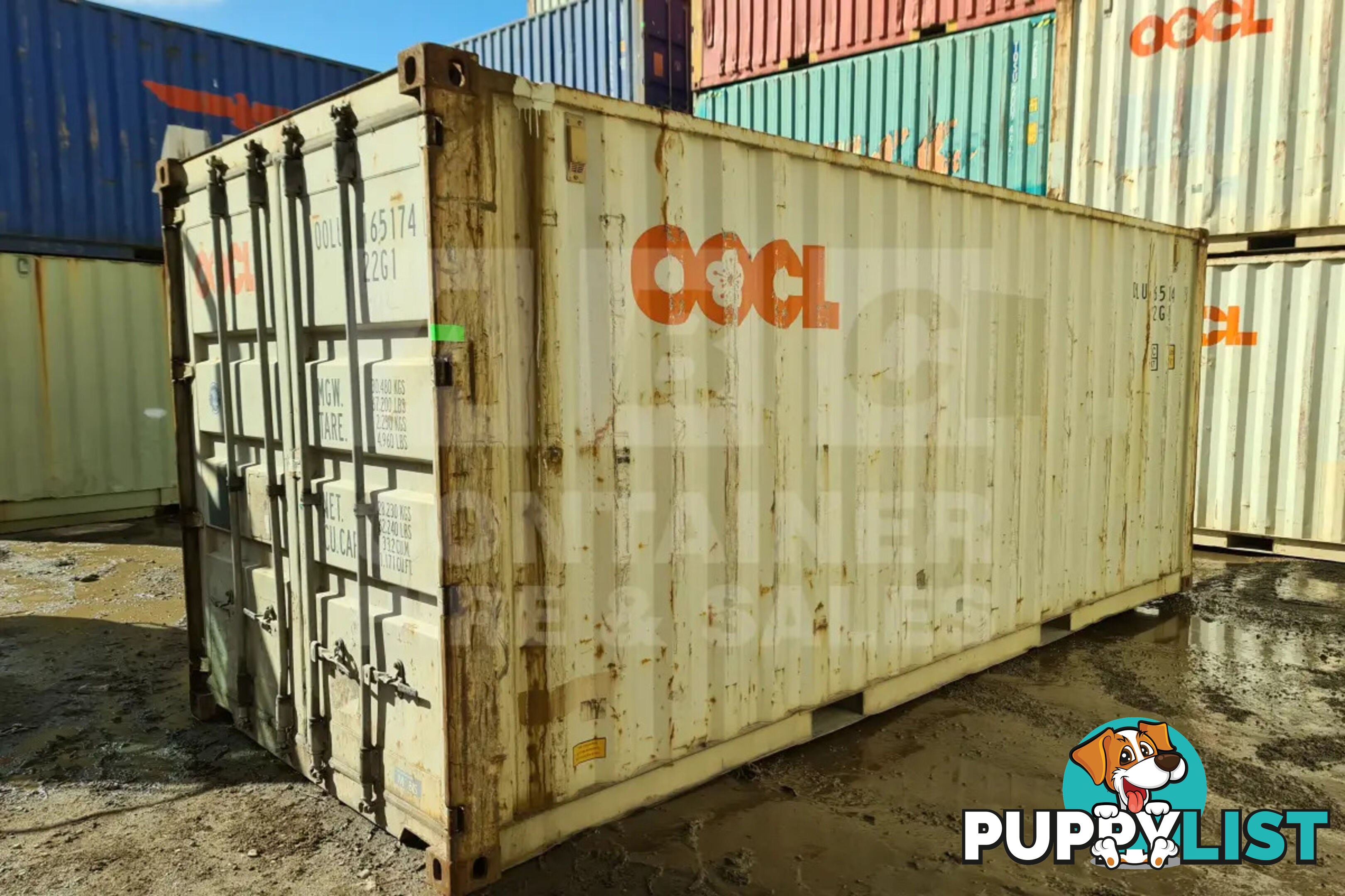 20' STANDARD HEIGHT SHIPPING CONTAINER