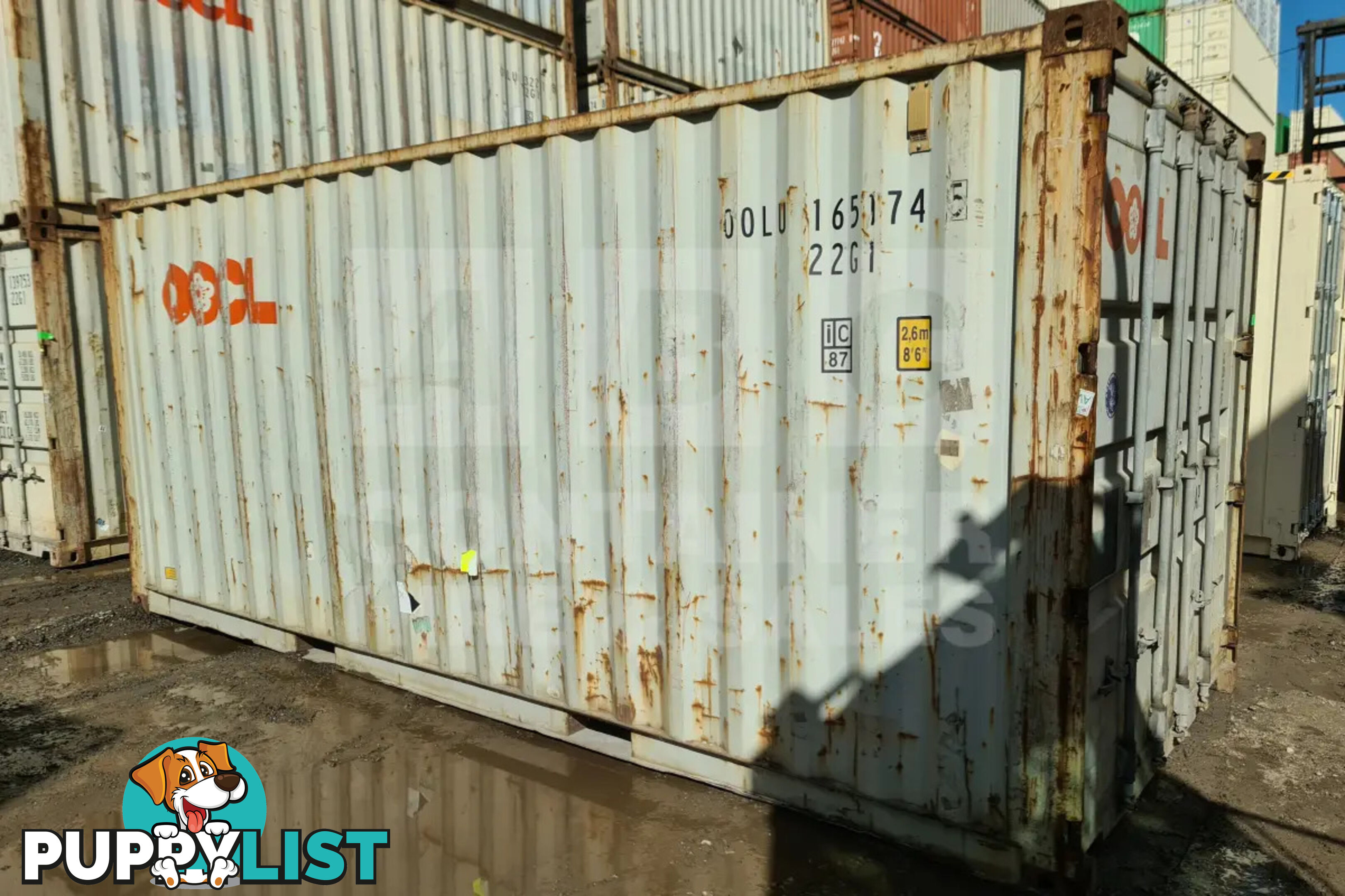 20' STANDARD HEIGHT SHIPPING CONTAINER