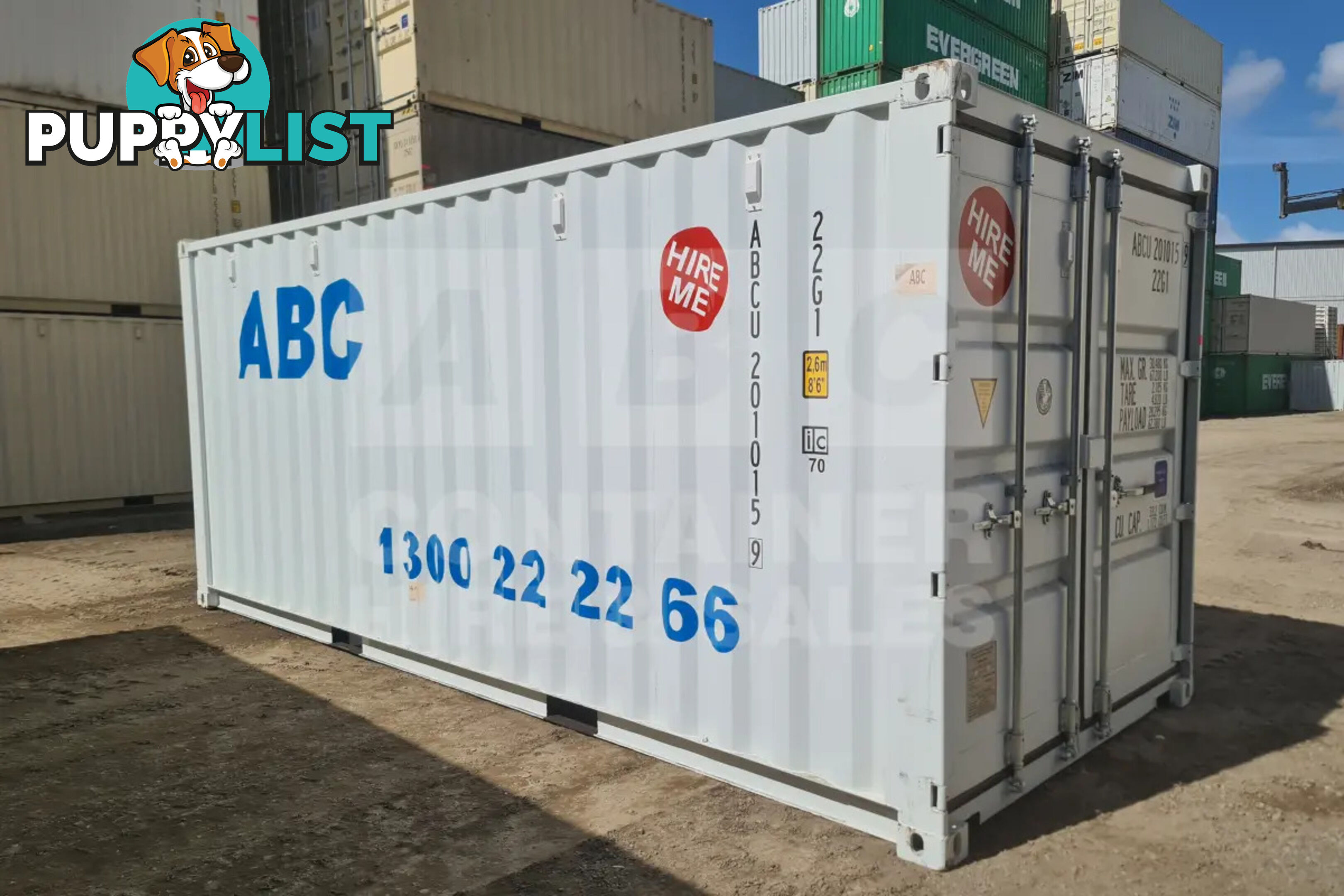20' STANDARD HEIGHT SHIPPING CONTAINER - in Toowoomba