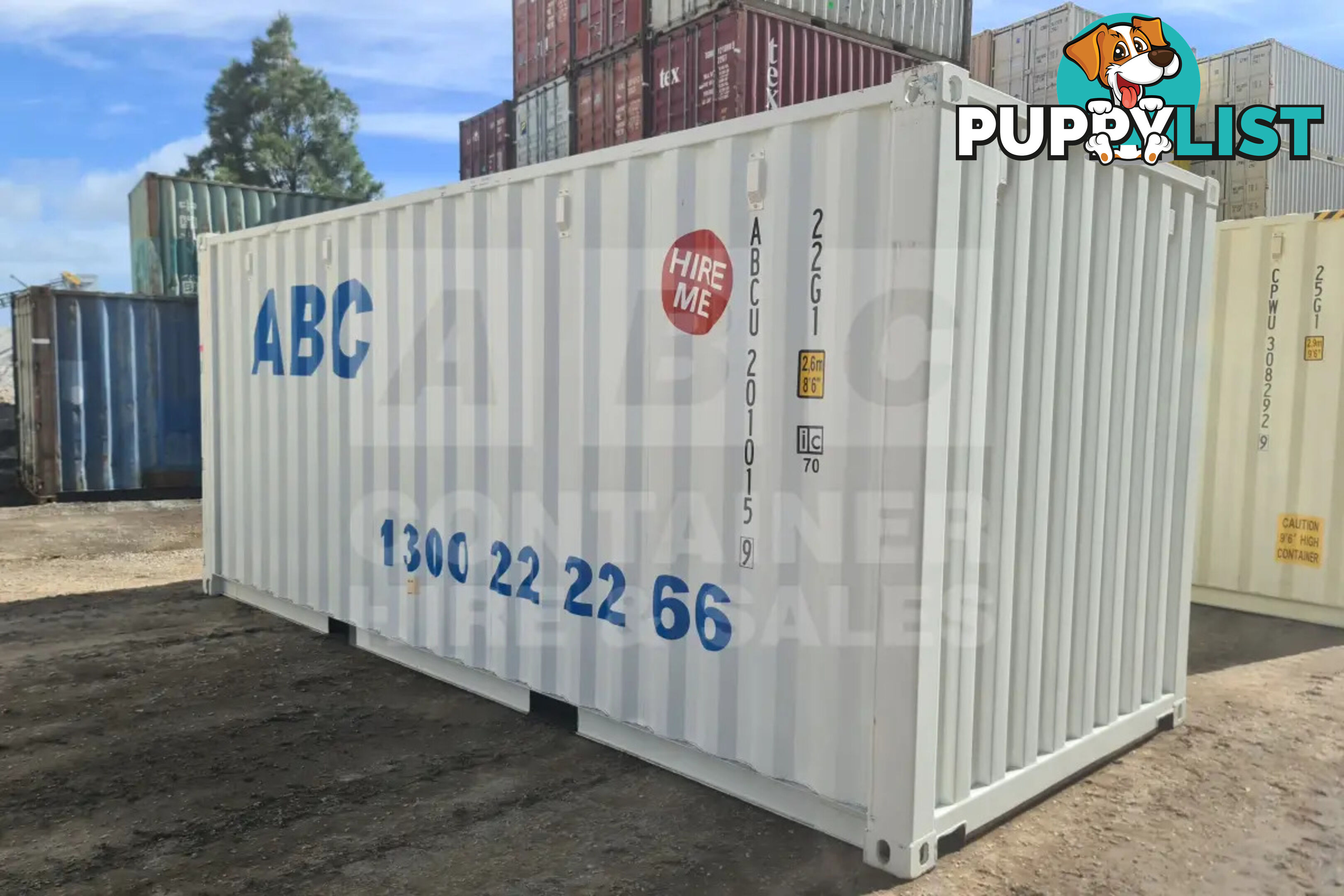 20' STANDARD HEIGHT SHIPPING CONTAINER - in Toowoomba