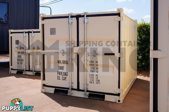 7' MINI CUBE SHIPPING CONTAINER