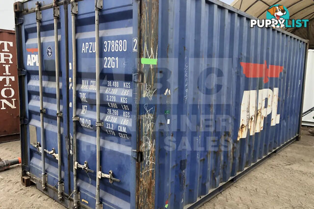 20' STANDARD HEIGHT SHIPPING CONTAINER